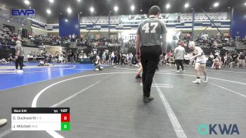 96 lbs Rr Rnd 2 - Gabriel Duckworth, F-5 Grappling vs Jax Mitchell, Piedmont