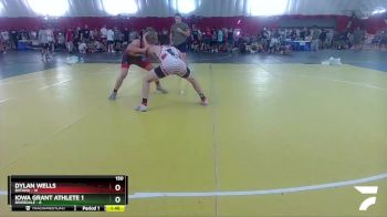 150 lbs Round 2 (16 Team) - Iowa Grant Athlete 1, Riverdale vs Dylan Wells, Batavia