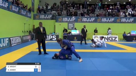 SABRINA WRIGHT vs NICOLE AMBER EVANGELISTA 2018 European Jiu-Jitsu IBJJF Championship
