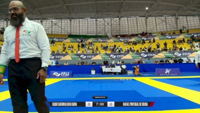 CAIQUE CAJERON DA SILVA CABRAL vs RAFAEL PORTUGAL DE SOUSA 2026 FPJJ Circuito Paulista GI Etapa 1
