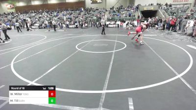 116 lbs Round Of 16 - Wyatt Miller, Tonopah Jr Wrestling vs Maximus Till, Durham WC