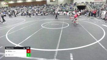 116 lbs Round Of 16 - Wyatt Miller, Tonopah Jr Wrestling vs Maximus Till, Durham WC