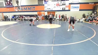 155 lbs Semis (4 Team) - Zain Beasley, Blackman Middle School vs Carson Cobb, Page Middle School