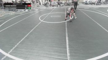 43 lbs Round Of 16 - Asher Marino, Silvaback Training Center vs Camilo Ramirez, No Team