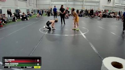 76 lbs Round 7 (8 Team) - Finn Huggins, Neighborhood vs Eli Grove, SHWA