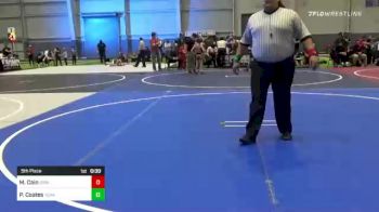 50 lbs 5th Place - Mikael Cain, Grindhouse WC vs Phillip Coates, Tehacahapi Valley WC