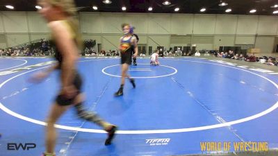 75 lbs Final - Marleigh Howell, Super Girls K-6 Red vs Khloe Weisinger, Team Washington K-6