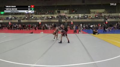 80 lbs Semifinal - Miles Maes, Mollitium vs Bryce Reiter, Pursuit Wrestling Minnesota
