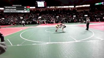 95 lbs Cons. Round 3 - Lukka Zollars, MP1 vs Bryson Slider, GWRA