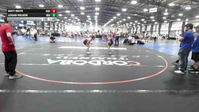 132 lbs Rr Rnd 2 - Matt Mayr, 84 Athletes Red - HSB vs Logan Wilson, Ohio Titan Gold - HSB