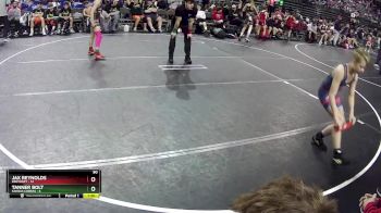 90 lbs Semis & 1st Wrestleback (8 Team) - Jax Reynolds, Kentucky vs Tanner Bolt, Kansas Cobras