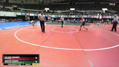 113 lbs Quarters & Wb (16 Team) - Leland Mendez, Grassfield vs Griffin Glenn, Delaware Military Academy