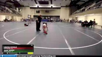 70 lbs Round 3 (6 Team) - Lincoln Schulz, Farmington vs Gage Wagen, Apple Valley