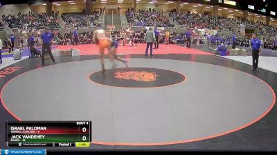 134 lbs Placement (4 Team) - Israel Palomar, Yamhill-Carlton vs Jack Vandehey, Banks