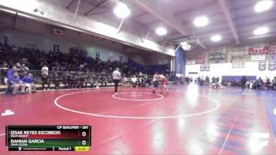 285 lbs Cons. Round 2 - Damian Garcia, John Glenn vs Izsak Reyes Escobedo, Palm Desert