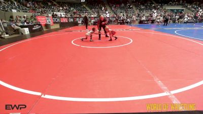 40 lbs Consolation - Colten Strickland, Backyard Brawlers vs Cashton Sorum, Salina Wrestling Club