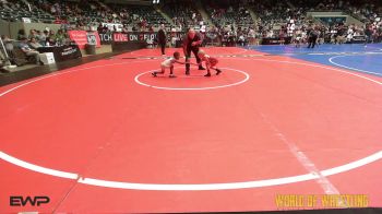 40 lbs Consolation - Colten Strickland, Backyard Brawlers vs Cashton Sorum, Salina Wrestling Club