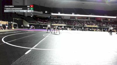 174 lbs Consi Of 32 #2 - Cole Smith, Rowan vs Nikita Sapozhnikov, South Florida