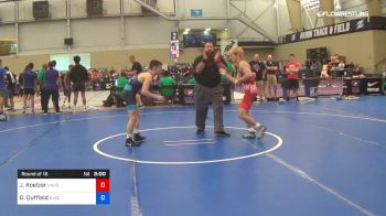 60 kg Round Of 16 - Jace Koelzer, Northern Colorado vs Dalton Duffield, NYAC/NMU