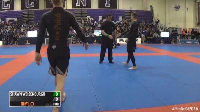 Shawn Weisenburgh vs Mason Monsevais 2016 IBJJF Pan No-Gi