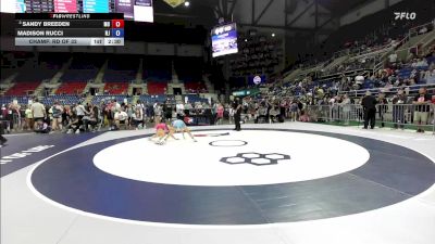100 lbs Champ. Rd Of 32 - Sandy Breeden, MO vs Madison Rucci, NJ