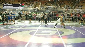 132 1A Cons. Round 2 - Luke Snyder, Crystal River vs Gavin Matheis, Coral Shores