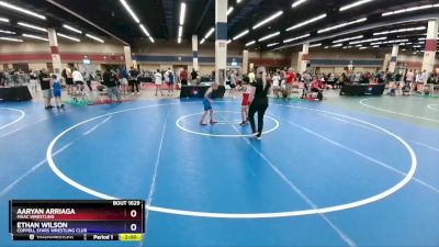 59 lbs Cons. Round 1 - Aaryan Arriaga, MAAC Wrestling vs Ethan Wilson, Coppell Stars Wrestling Club