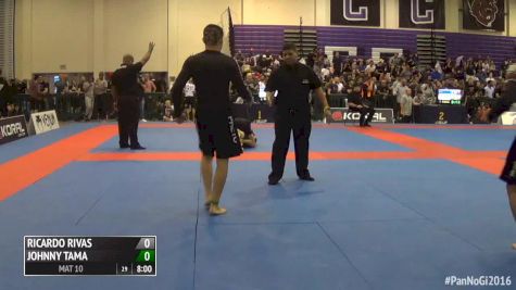 Ricardo Rivas vs Johnny Tama 2016 IBJJF Pan No-Gi