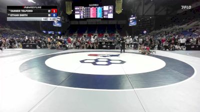 126 lbs Champ. Rd Of 32 - Tanner Telford, UT vs Ethan Smith, MI