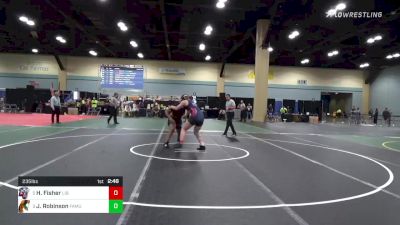 235 lbs Consolation - Hannah Fisher, Liberty (W) vs Jada Robinson, Florida A&M (W)