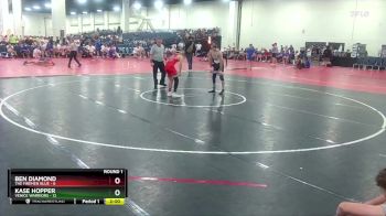 126 lbs Round 1 (6 Team) - Ben Diamond, The Firemen Blue vs Kase Hopper, Venice Warriors