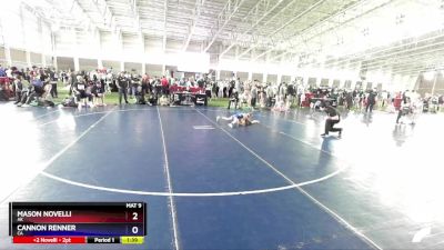 63 lbs Semifinal - Mason Novelli, AK vs Cannon Renner, CA