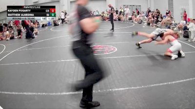 144 lbs Round 4 (6 Team) - Matthew Almedina, Mat Assassins vs Kayden Fogarty, C2X Academy