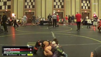 92 lbs Round 2 (4 Team) - Bryce Ostaszewski, Gotham City vs Harper Eschelman, Revival White