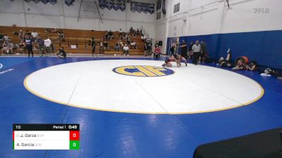 113 lbs Cons. Round 6 - Jake Garza, Daniel Cormier WA vs Aiden Garcia, Daniel Cormier WA