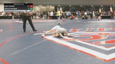 106 lbs Round Of 128 - Joey Cotter, CT vs Rocco Valvano, IL
