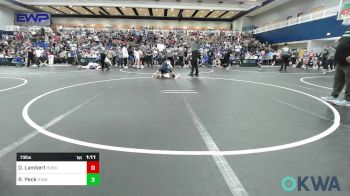 73 lbs Rr Rnd 5 - Declan Lambert, Husky Wrestling Club vs Ryker Peck, Standfast OKC