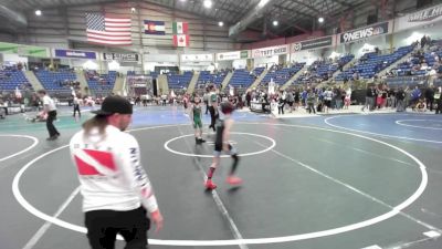 53 lbs Rr Rnd 1 - Robert Urquides Swann, Top Notch WC vs Austin Brewer, Woodland Park