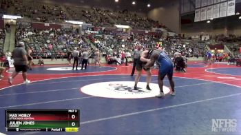 6A 285 lbs Semifinal - Max Mobly, Little Rock Central vs Julien Jones, Conway