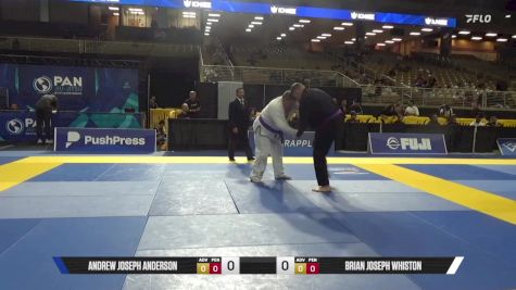 Brian Joseph Whiston vs Andrew Joseph Anderson 2025 Pan Jiu Jitsu IBJJF Championship