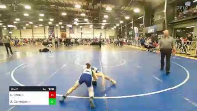 75 lbs Round Of 64 - Eli Shea, CT vs Austin Carrodus, WV