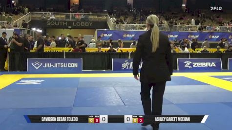 Ashley Garett Meehan vs Davidson Cesar Toledo 2026 Pan Jiu Jitsu IBJJF Championship
