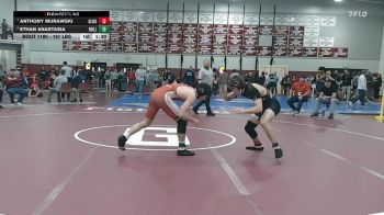 157 lbs Quarterfinal - Anthony Murawski, Gloucester vs Ethan Anastasia, Holliston