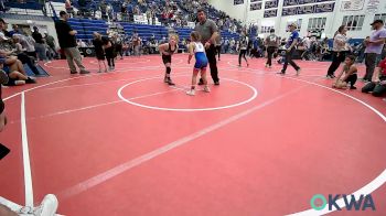 75 lbs 3rd Place - Sereniti Mann, Smith Wrestling Academy vs Saylor Ford, Cowboy Wrestling