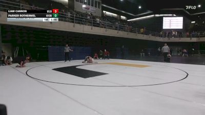 100 lbs Consi Of 8 #2 - Liam Cannon, Wilmington vs Parker Rothermel, Wyomissing
