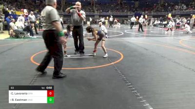 63 lbs Quarterfinal - Charlotte Lavorerio, Springfield Montco vs BlakeLyn Eastman, Union City