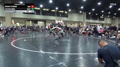 138 lbs Round 1 (6 Team) - Colton Reid, White Buffalo Wrestling Academy vs Josiah Turner, North Shelby Regulators Blue