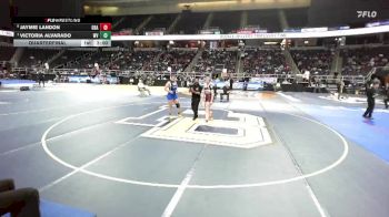 152 lbs Quarterfinal - Victoria Alvarado, Warwick Valley-9 vs Jaymie Landon, Granville-Whitehall-2
