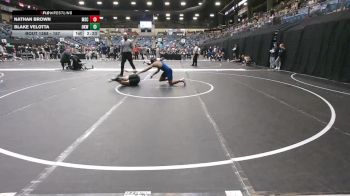 157 lbs Champ. Round 3 - Blake Velotta, Oklahoma Wesleyan vs Nathan Brown, Murray State