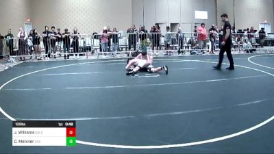 109 lbs Consi Of 4 - Jameson Williams, Gold Rush Wr Ac vs Colton Meixner, USA Gold WC